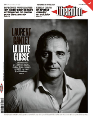 Une de Libération, 27 avril 2024